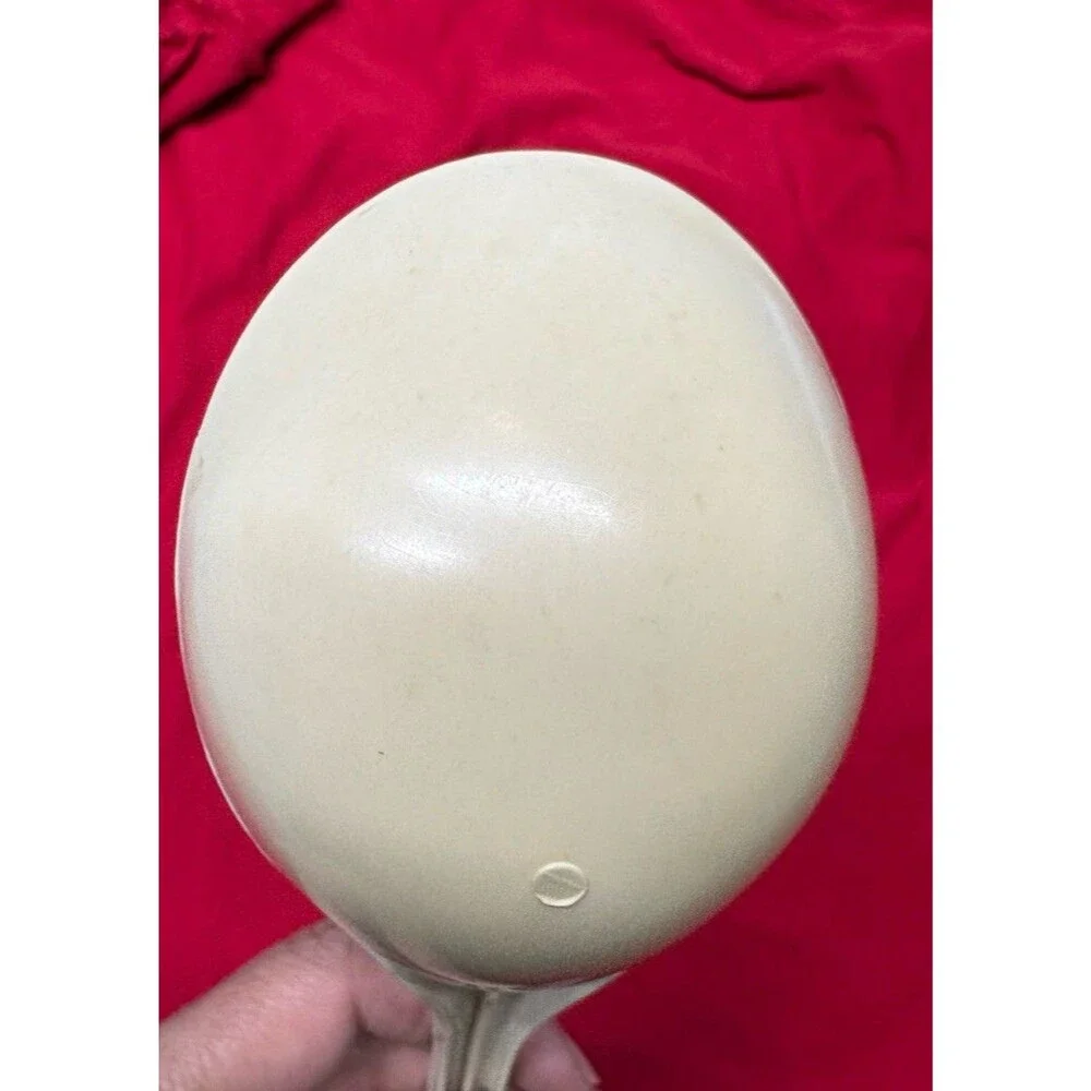Vintage Ensar Corp Cream Plastic Soup Ladle 12